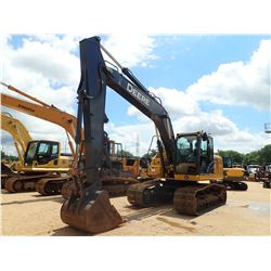 2017 JOHN DEERE 160G LC HYDRAULIC EXCAVATOR, VIN/SN:056508 - 10' 3" STICK, 42" BUCKET, THUMB, CAB, A