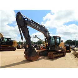 2016 VOLVO EC160EL HYDRAULIC EXCAVATOR, VIN/SN:310017 - 8' 6" STICK, 42" BUCKET, COUPLER, HYD THUMB,