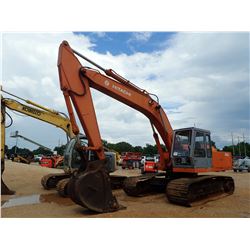 HITACHI UH07LC-7 HYDRAULIC EXCAVATOR, VIN/SN:144-27018 - 9'-6" STICK, 36" BUCKET, CAB, METER READING