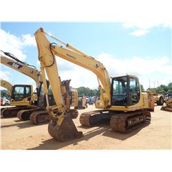KOMATSU PC120-6E HYDRAULIC EXCAVATOR, VIN/SN:64262 - 8' 3" STICK, 36" BUCKET, THUMB, CAB, A/C, METER