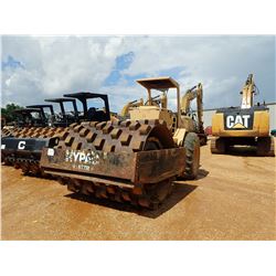 HYPAC C852B ROLLER, VIN/SN:B188C1844R - VIBRATORY, 84" PADFOOT DRUM, CANOPY, METER READING 2,508 HOU