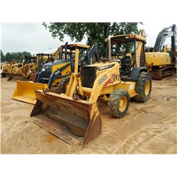 JOHN DEERE 310SE LOADER BACKHOE, VIN/SN:832686 - 4X4, BUCKET, CANOPY, METER READING 1,431 HOURS