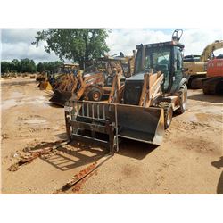 CASE 580 SUPER M LOADER BACKHOE, VIN/SN:N7C426582 - 4X4, E-STICK, BUCKET, FORKS, COUPLER, CAB, A/C, 