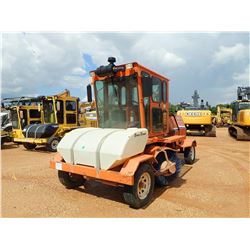 2009 BROCE RJ350 BROOM, VIN/SN:406367 - 8' BROOM, WATER TANK, CAB, A/C, METER READING 2.155 HOURS