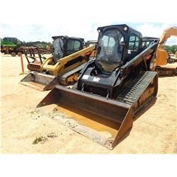 2014 CAT 299D SKID STEER LOADER, VIN/SN:GTC01011 - CRAWLER, HIGH FLOW, BUCKET, REARVIEW CAMERA CAB, 