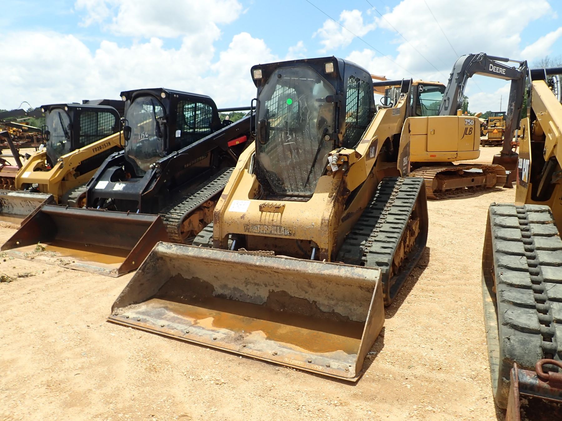 2010 CAT 299C SKID STEER LOADER, VIN/SN:JSP00868 - CRAWLER, HIGH FLOW ...