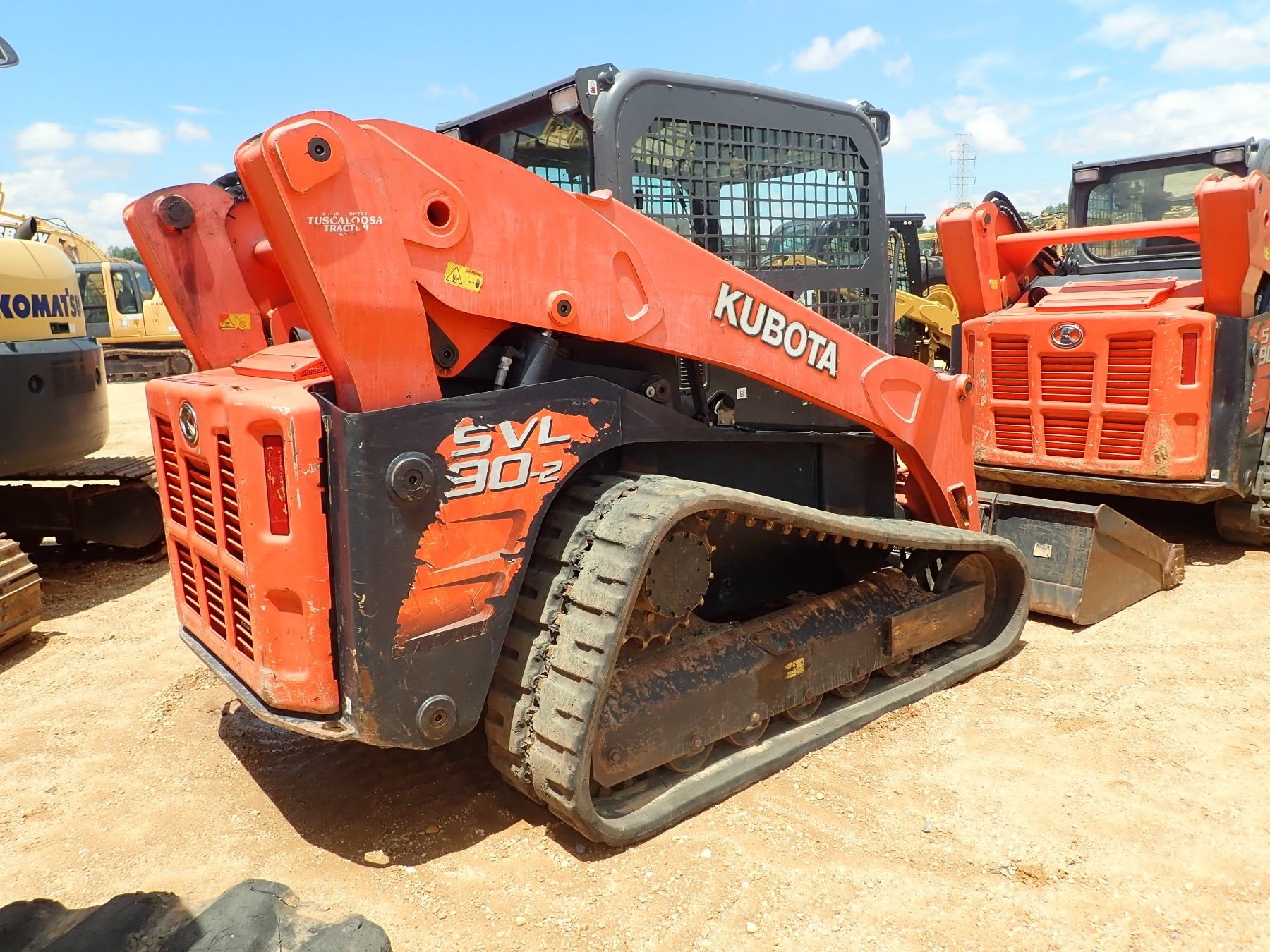 2013 KUBOTA SVL902 SKID STEER LOADER, VIN/SN12183 CRAWLER, BUCKET