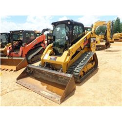 2015 CAT 279D SKID STEER LOADER, VIN/SN:GTL02094 - CRAWLER, TWO SPEED, BUCKET, CAB, A/C, METER READI