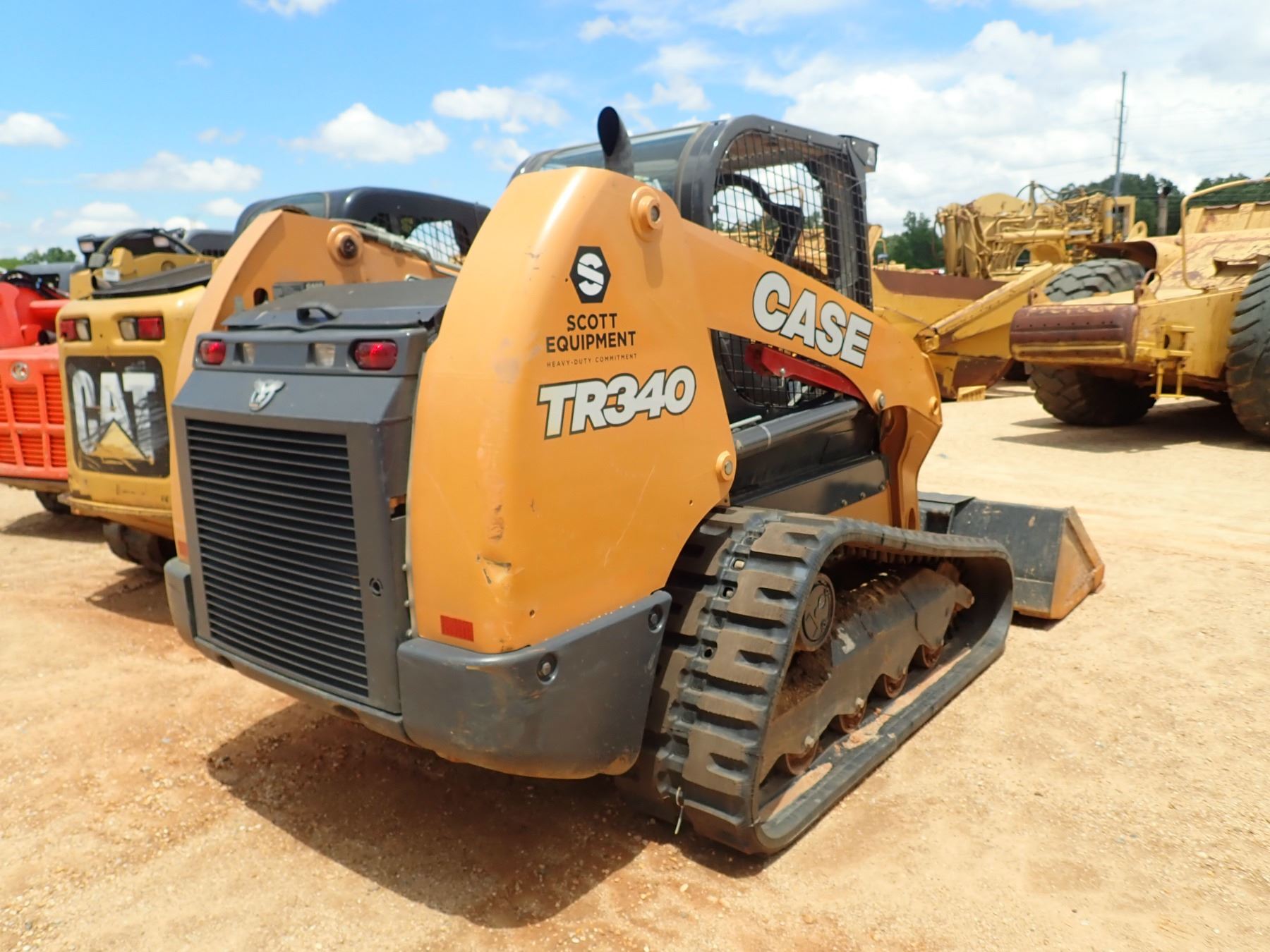 2017 CASE TR340 SKID STEER LOADER, VIN/SNNHM428788 CRAWLER, HIGH