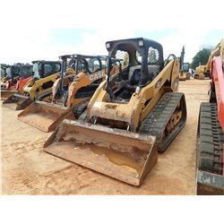 2010 CAT 279C SKID STEER LOADER, VIN/SN:MBT01424 - CRAWLER, BUCKET, CANOPY, METER READING 5,023 HOUR