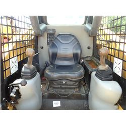 2013 CAT 259B3 SKID STEER LOADER, VIN/SN:YYZ04336 - CRAWLER, 2 SPEED, BUCKET, CANOPY, METER READING 