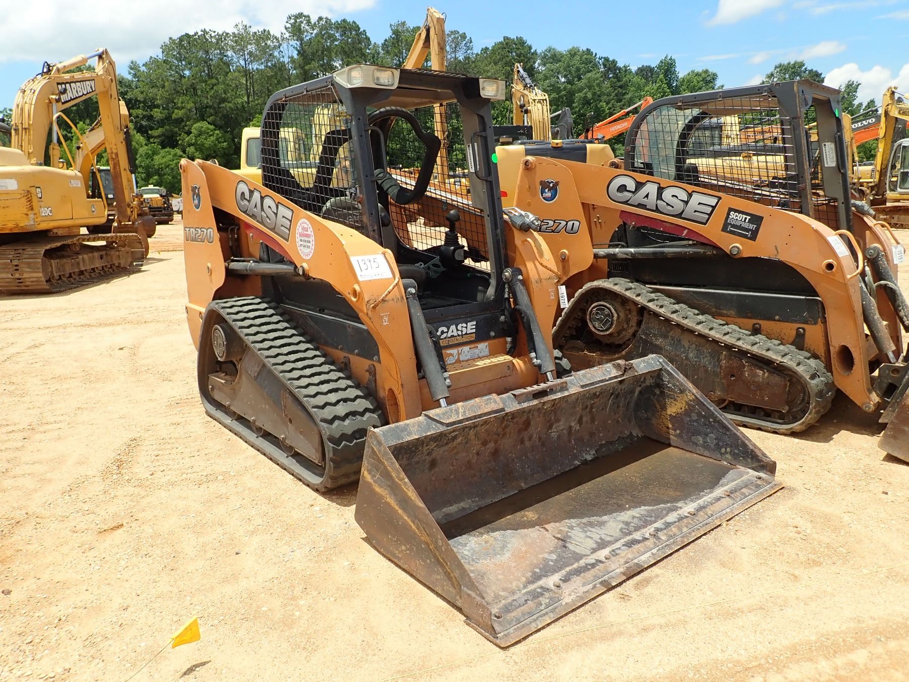 2014 CASE TR270 SKID STEER LOADER, VIN/SNNEM482646 CRAWLER, BUCKET