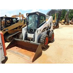 2011 BOBCAT A770 SKID STEER LOADER, VIN/SN:A3P61120 - ALL WHEEL STEER, WHEELED, HIGH FLOW HYD, CAB, 