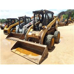 2005 CAT 248B SKID STEER LOADER, VIN/SN:SCL00744 - WHEELED, BUCKET, CANOPY
