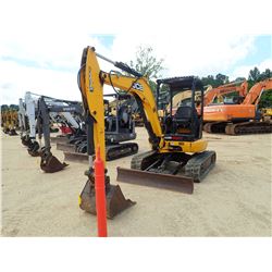 2012 JCB 8030 CTS MINI EXCAVATOR, VIN/SN:C02022173 - 8' STICK, BUCKET, BLADE, RUBBER TRACKS, CANOPY,