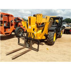 JCB 510-56 TELESCOPIC FORKLIFT, VIN/SN:1403952 - 10,000LB CAPACITY, 56' HEIGHT, CANOPY, 17.5-25 TIRE