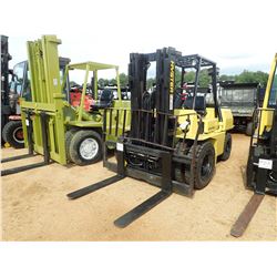 HYSTER 80 FORKLIFT, VIN/SN:62985 - TRIPLE STAGE MAST, CANOPY