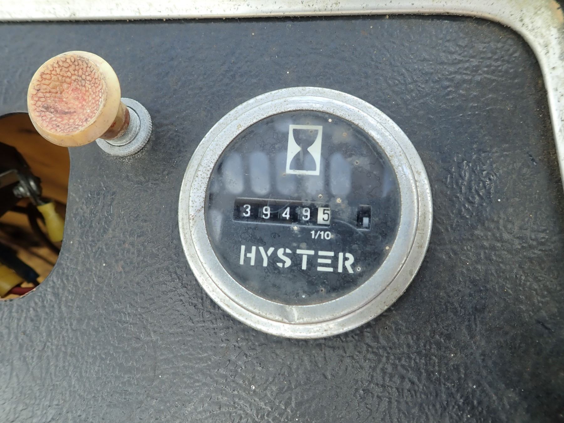 HYSTER FORKLIFT, VIN/SN:E003D01657A - 5,550# CAP, DOUBLE STAGE MAST ...