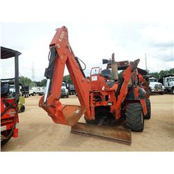 DITCH WITCH RT115H TRENCHER, VIN/SN:5Y0203 - H932 VIBRATORY PLOW, BACKHOE ATTACH, BLADE, CANOPY, MET