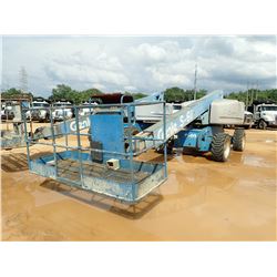 GENIE S60 TELESCOPIC MANLIFT, VIN/SN:S6004-9513 - 4X4, 600# CAP, 60' HEIGHT