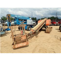 JLG 600SC MANLIFT, VIN/SN:300057034 - CRAWLER, 1,000# CAP, 60' HEIGHT, 49' REACH, METER READING 3,67