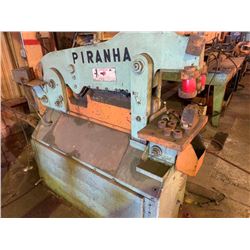 PIRHANA IRONWORKER P3 IRONWORKER MACHINE, - DRIVE MOTOR- 10HP 230/460 VOLT 3 PHASE HYDRAULIC TANK CA