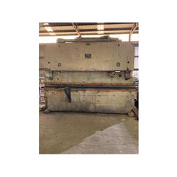 HTC 600-12H PRESS BRAKE, - MAXIMUM PUNCHING TONNAGE: 400 MAXIMUM FORMING TONNAGE: 600 RATING BETWEEN