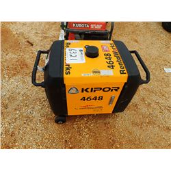 KIPOR 4648 PORTABLE GENERATOR (B-3)