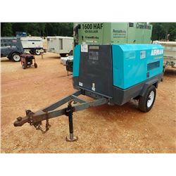 AIRMAN PDS1855 AIR COMRPESSOR, - DIESEL ENGINE, METER READING 3,387 HOURS