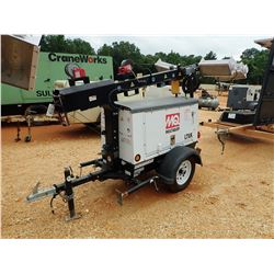 MULTIQUIP LIGHT PLANT/ GENERATOR, VIN/SN:4GNBLAA11GB043358 - DIESEL ENGINE, METER READINGS 1,061 HOU