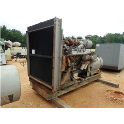 UNITED STATE MOTOR GENERATOR SET, VIN/SN:2690393 - 300KW, 3 PHASE, 600 VOLTS, CUMMINS V7-12-600 DIES
