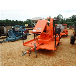 GRUN STRAW & HAY BLOWER, KUBOTA DIESEL ENGINE, METER READING 49 HOURS (B-4)
