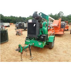 2014 PIONEER PUMP, VIN/SN:PKG1868 - JOHN DEERE DIESEL, 5" DIAMETER, PORTABLE, METER READING 773 HOUR