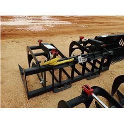 78" ROOT GRAPPLE, FITS SKID STEER LOADER (B-5)