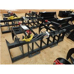 78" ROOT GRAPPLE, FITS SKID STEER LOADER (B-5)