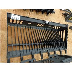 80" SKELETON ROCK BUCKET, FITS SKID STEER LOADER (B-5)