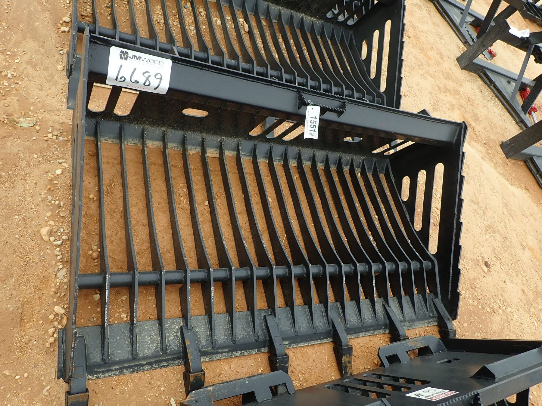 66" SKELETON ROCK BUCKET, FITS SKID STEER LOADER (B5)