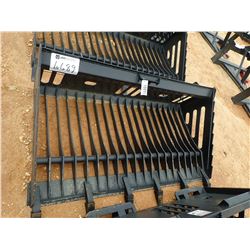 66" SKELETON ROCK BUCKET, FITS SKID STEER LOADER (B-5)