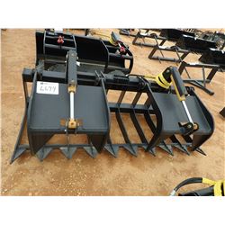 80" ROOT GRAPPLE, FITS SKID STEER LOADER (B-5)