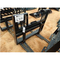 FORK ATTACHMENT, FITS SKID STEER LOADER (B-5)