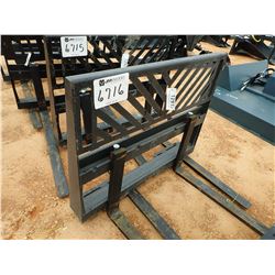 FORK ATTACHMENT, FITS SKID STEER LOADER (B-5)
