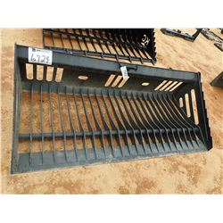 80" SKELETON ROCK BUCKET, FITS SKID STEER LOADER (B5)