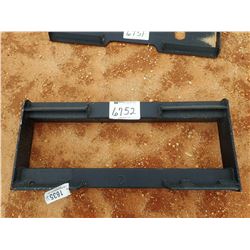 TUBE FRAME QUICK ATTACH PLATE, FITS SKID STEER LOADER (B-5)
