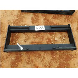 TUBE FRAME QUICK ATTACH PLATE, FITS SKID STEER LOADER (B-5)