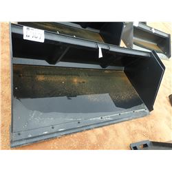 80" SNOW/LITTER BUCKET W/B.O.C.E., FITS SKID STEER LOADER (B-5)