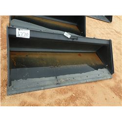 84" LOW PRO BUCKET W/B.O.C.E., FITS SKID STEER LOADER (B-5)