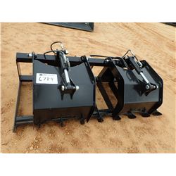70" ROOT GRAPPLE, FITS SKID STEER LOADER (B5)