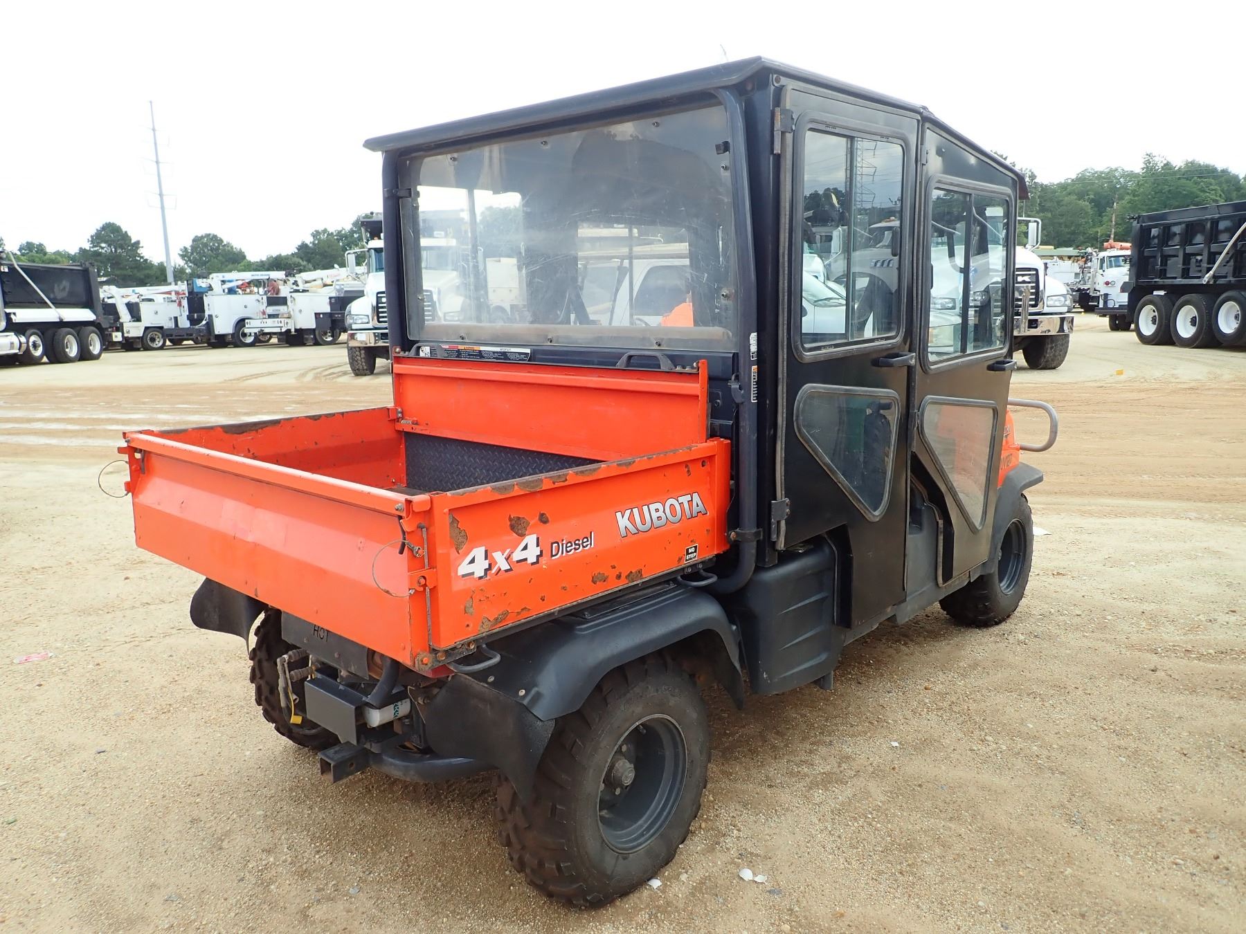 2015 KUBOTA RTV1140 CPX UTV, VIN/SNA5KD1HDALFG036127 CREW CAB, 4X4