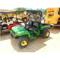 2014 JOHN DEERE TS GATOR, VIN/SN:1M04X2SJAEM092281 - CANOPY, DUMP BED, METER READING 1,322 HOURS