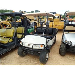 EZ-GO WORKHORSE GOLF CART, VIN/SN:2268502 - GAS ENGINE, CANOPY, DUMP BED